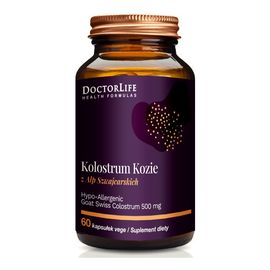 Kolostrum kozie 500mg suplement diety 60 kapsułek