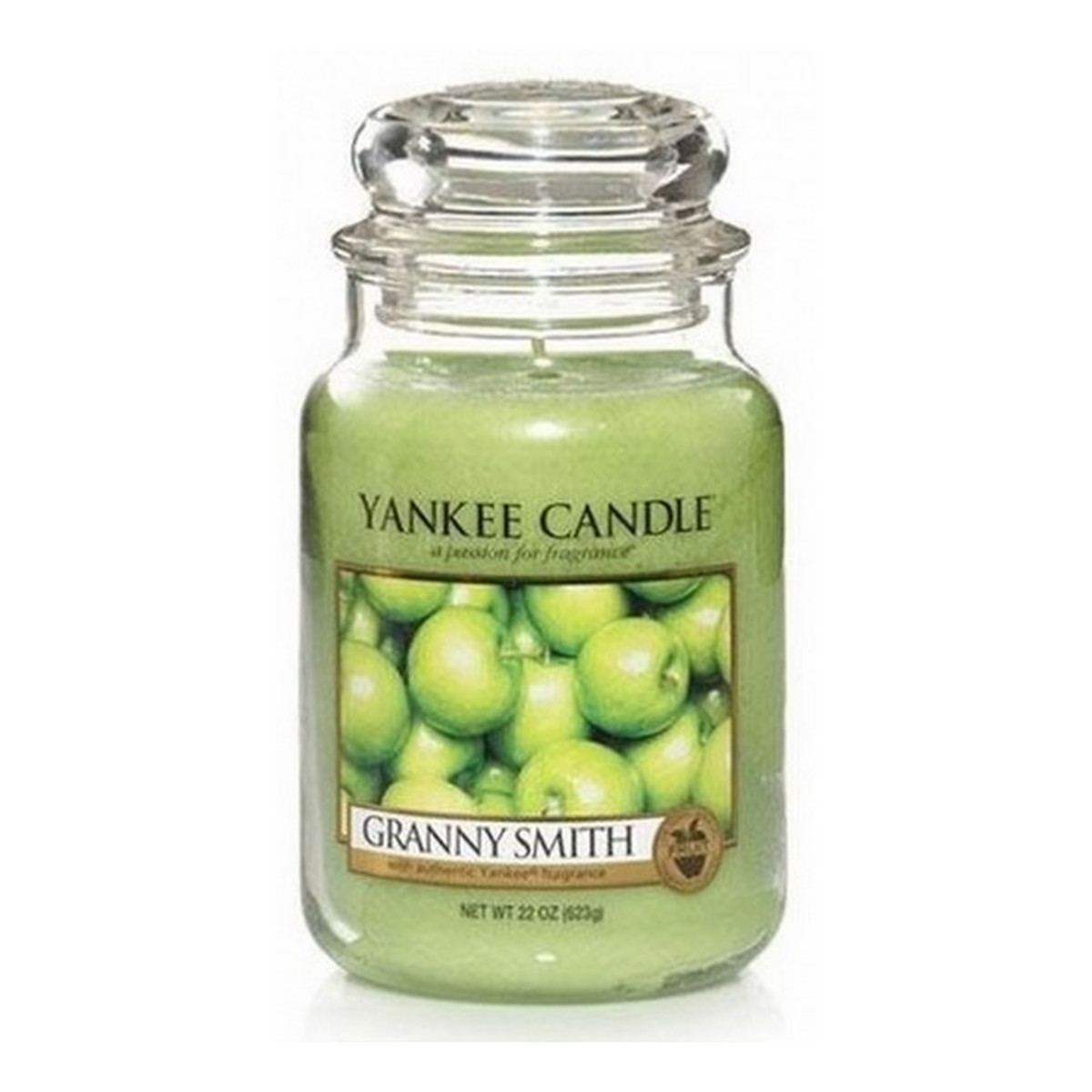 Yankee Candle Large Jar duża świeczka zapachowa Granny Smith 623g