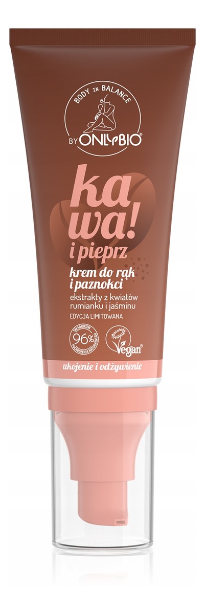Limited Edition Krem do rąk i pazkoci Kawa i pieprz