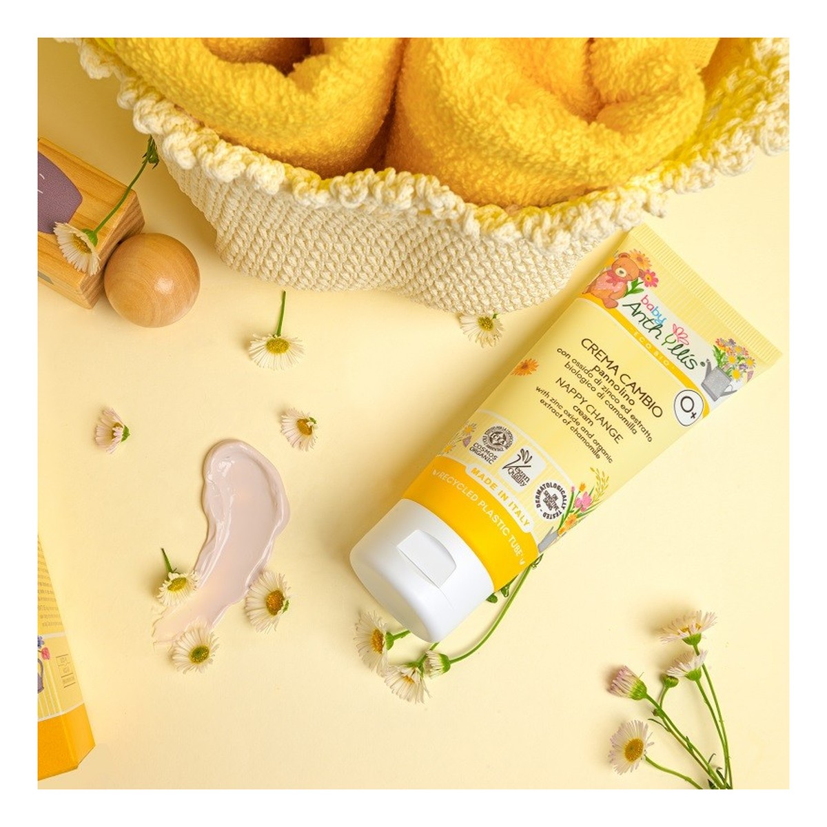 Bio Balsam ochronny na podrażnienia i odparzenia pieluszkowe z Shea rumiankiem i tlenkiem cynku