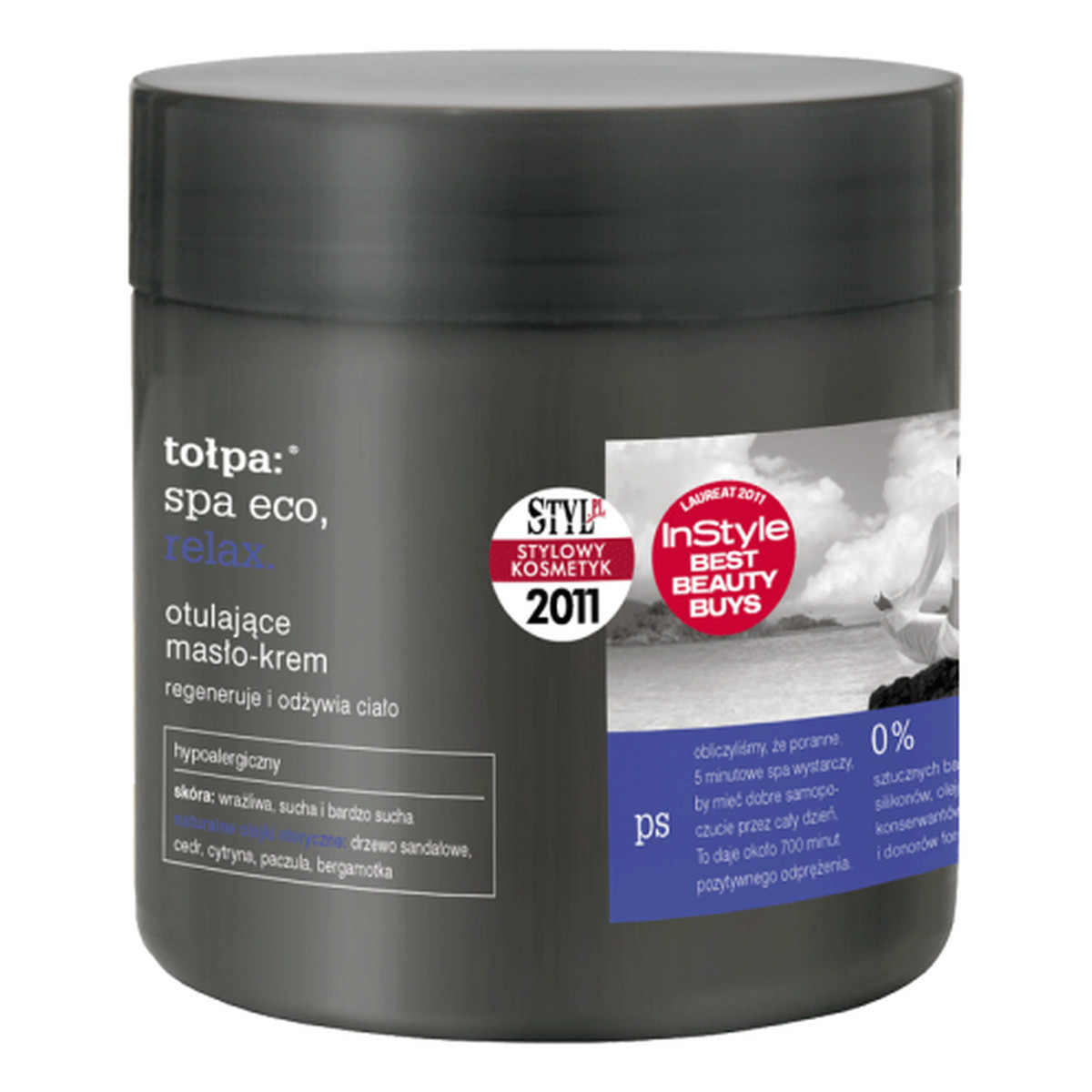 Tołpa Relax Otulające Masło Krem Do Ciała Odbudowujące Gładkość 250ml