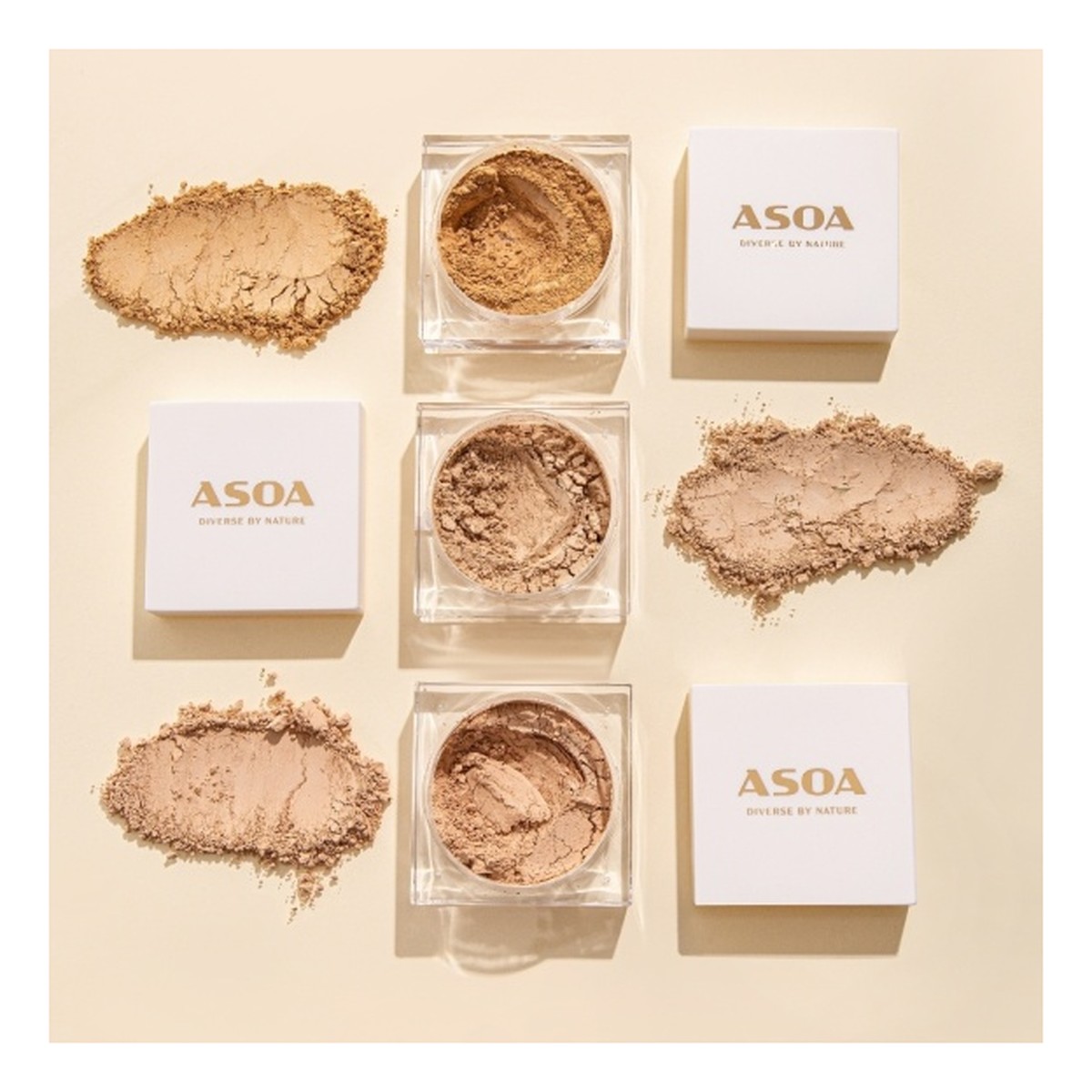 Asoa Mineralny podkład matujący 6g
