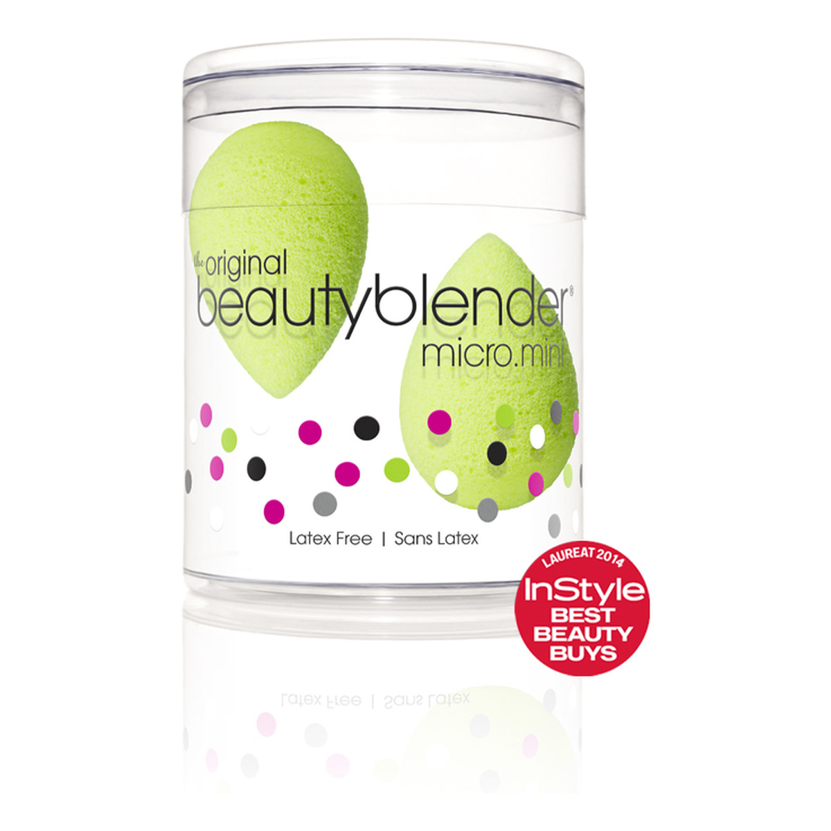 Beauty Blender Micro Mini beautyblender Mini Gąbka Do Nakładania Makijażu Zielona