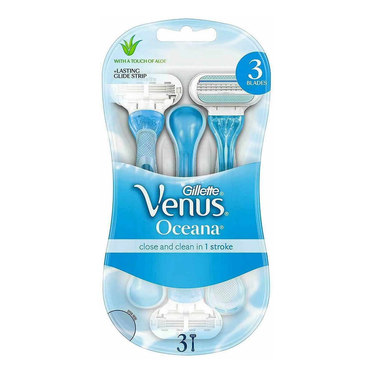 Gillette Venus oceana maszynki do golenia dla kobiet 3szt