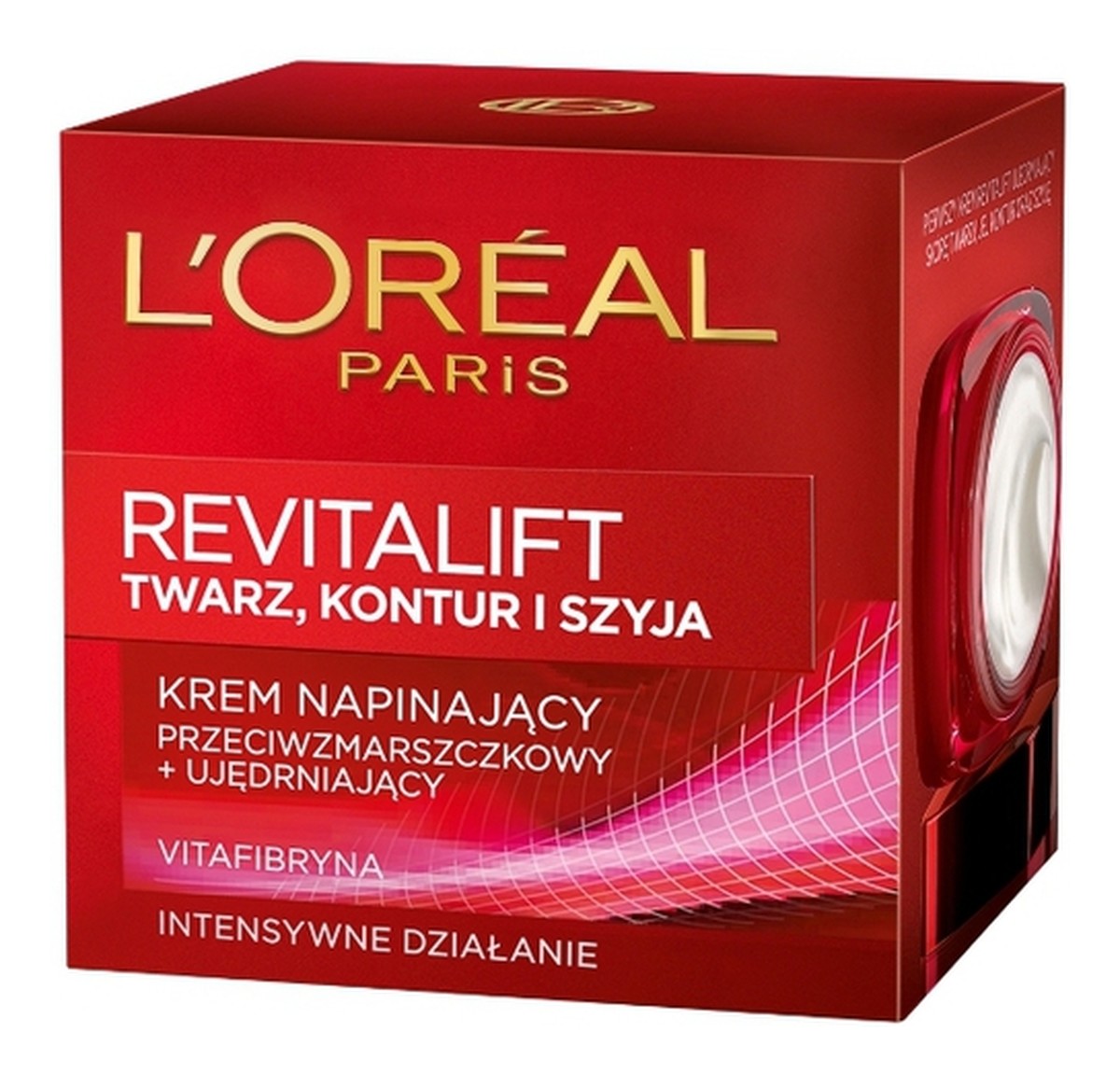 Krem Twarz Kontur i Szyja Napinający Przeciwzmarszczkowy Ujędrniający