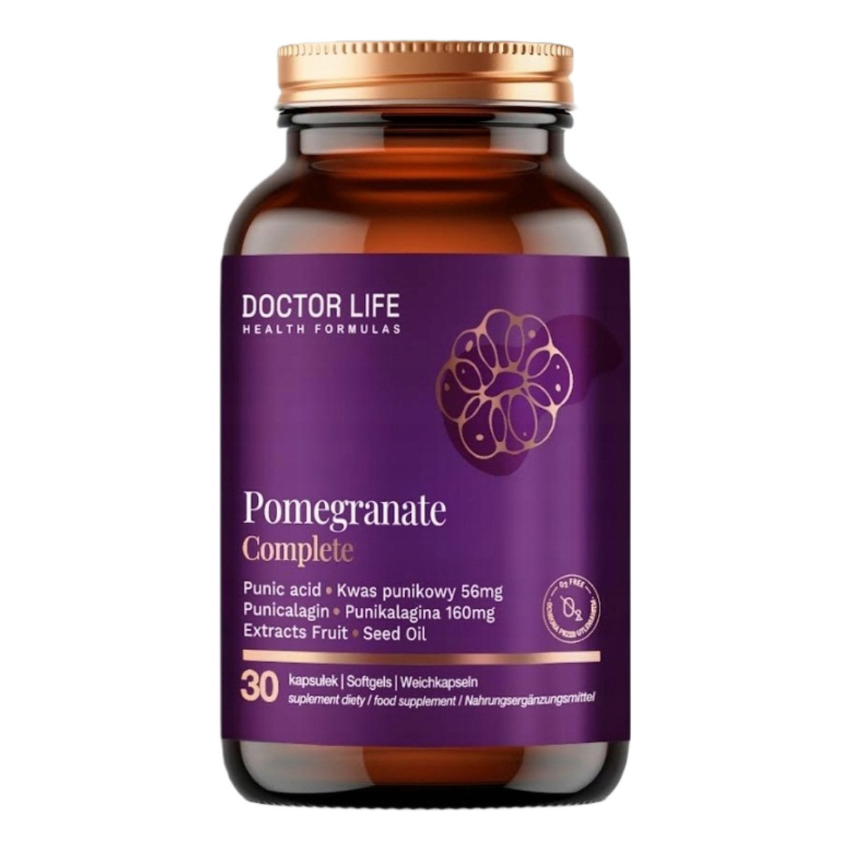 Doctor Life Pomegranate Complete suplement diety 30 Kapsułek