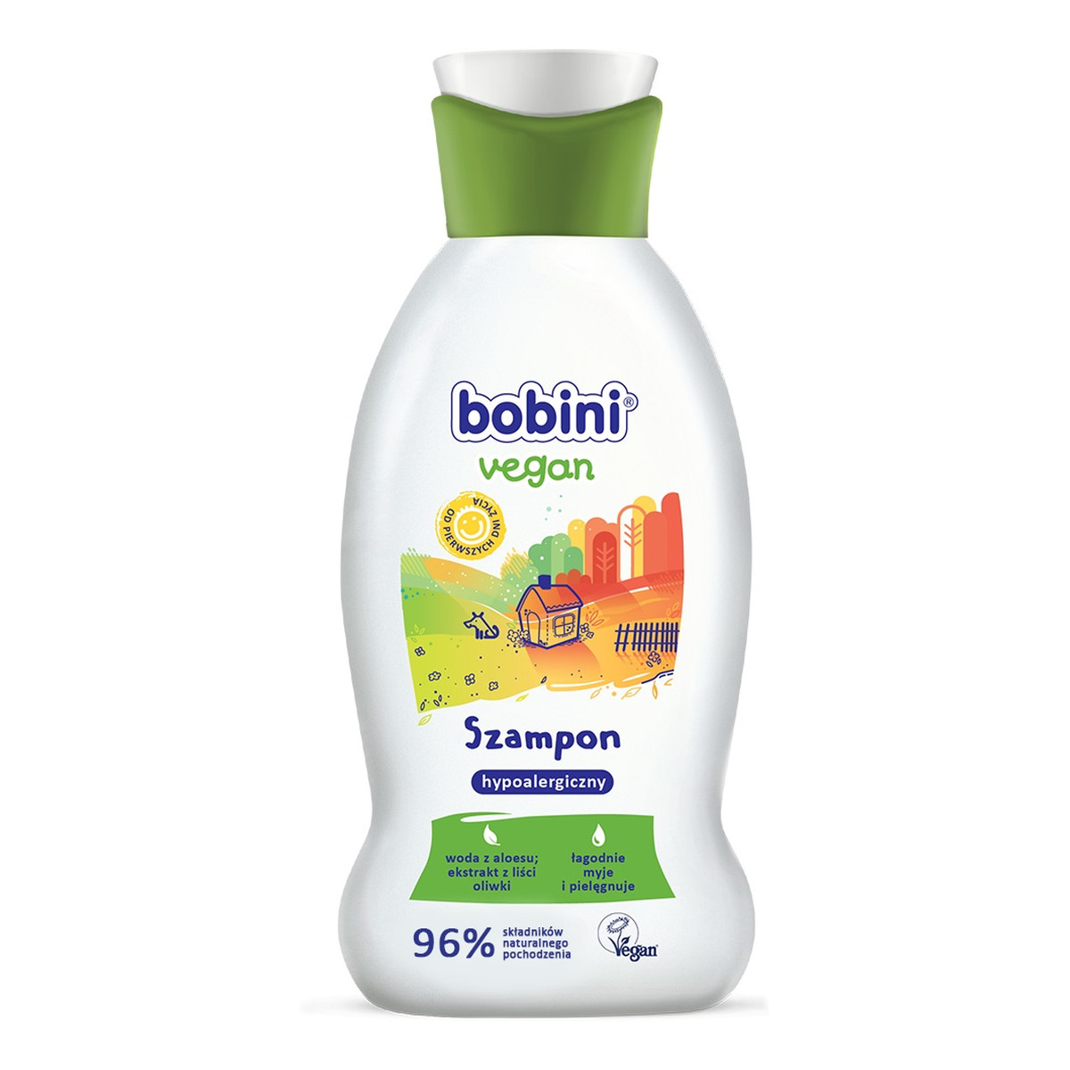 Bobini Vegan Hypoalergiczny szampon do włosów 200ml
