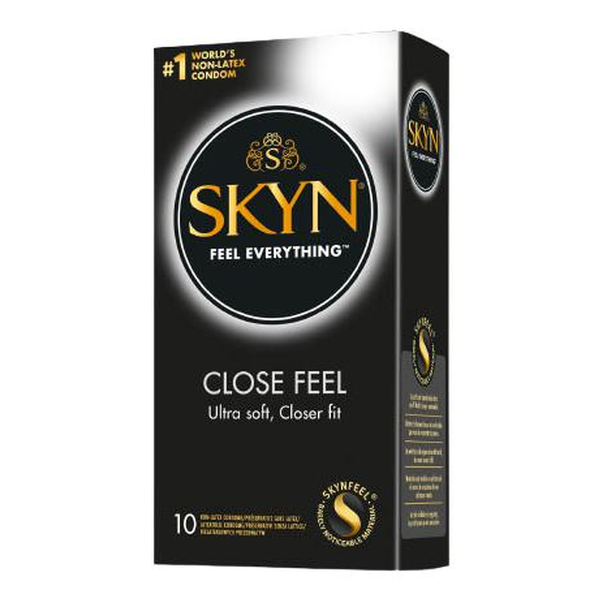 Unimil Skyn close feel ultracienkie prezerwatywy bezlateksowe 10szt