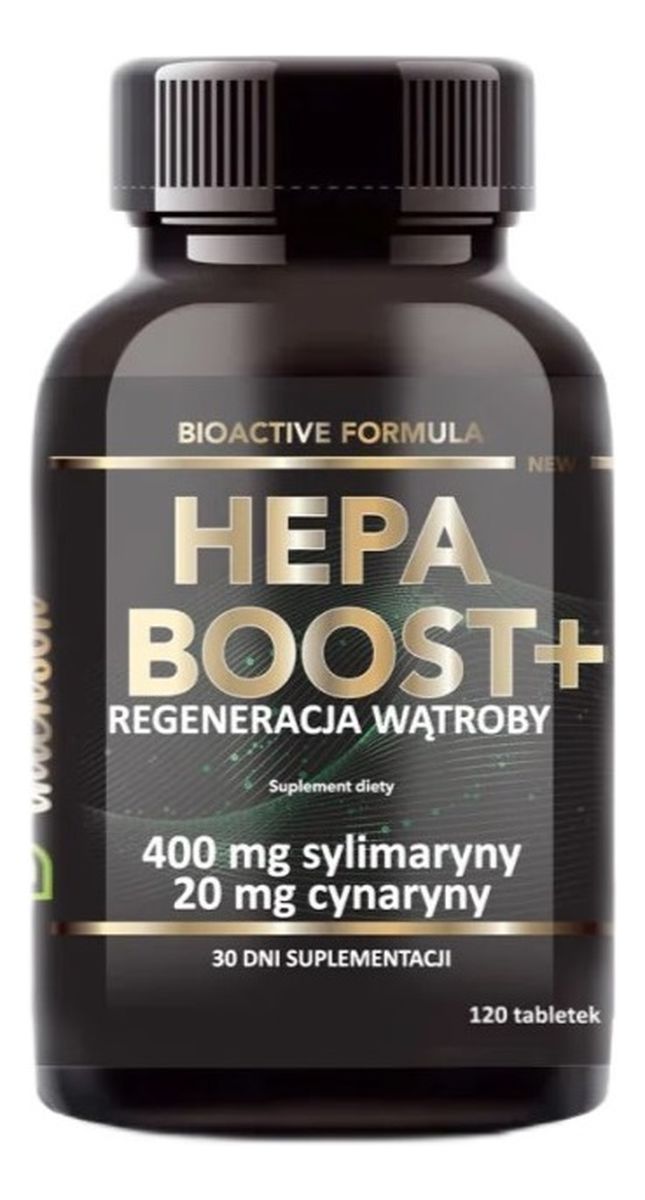 Hepa boost+ regeneracja wątroby suplement diety 120 tabletek