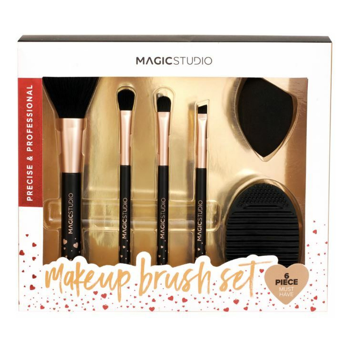 Magic Studio Zestaw pędzli do makijażu, 6 szt.