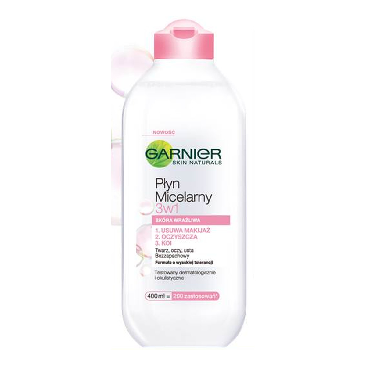 Garnier Skin Naturals Płyn Micelarny 3w1 400ml