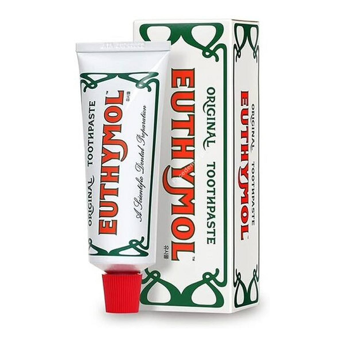 Euthymol pasta do zębów bez Fluoru bez dwutlenkutytanu 75ml