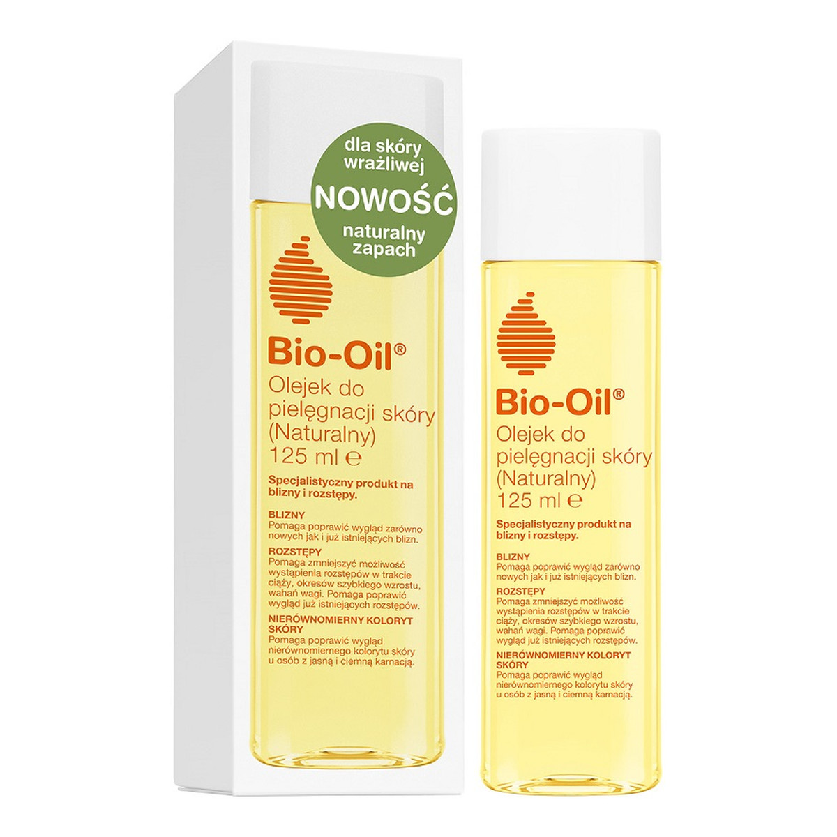 Bio-Oil Naturalny olejek do pielęgnacji skóry rozstępy ciąża 125ml