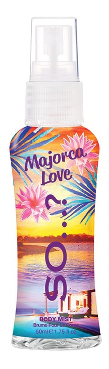Mgiełka perfumowana do ciała majorca love