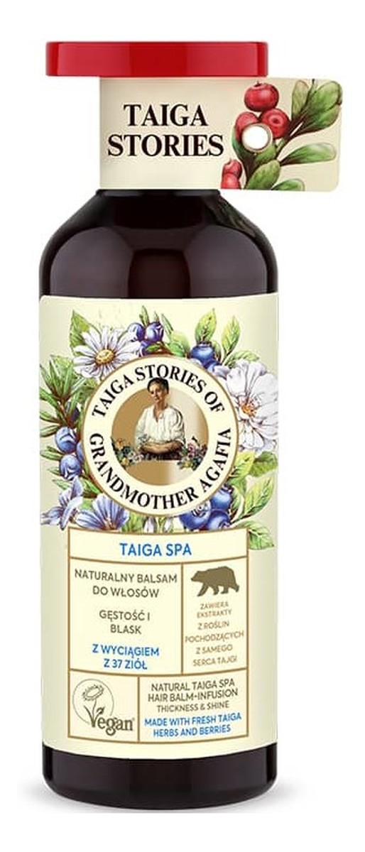 Naturalny balsam do włosów z wyciągiem z 37 Ziół