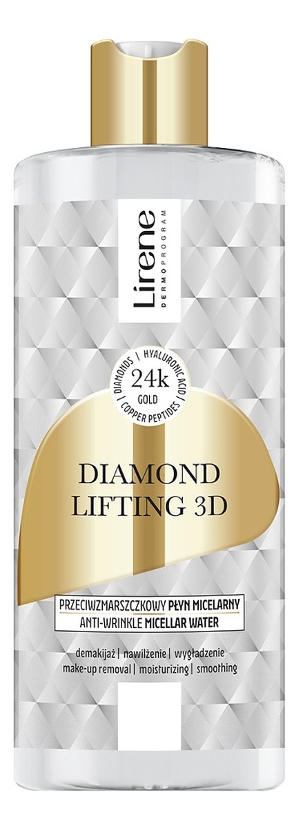 Diamond lifting 3d przeciwzmarszczkowy płyn micelarny