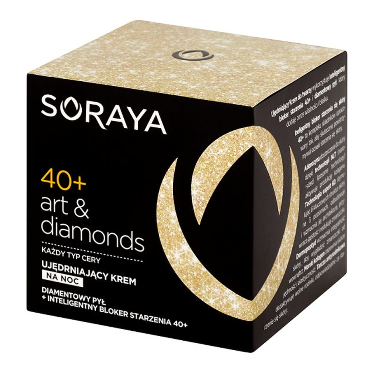 Soraya Art & Diamonds Krem Ujędrniający Na Noc 50ml
