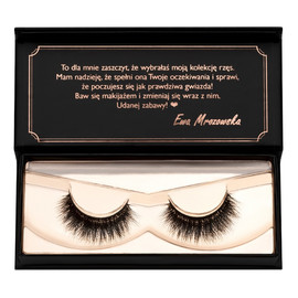 False eyelashes sztuczne rzęsy na pasku gold queen 1 para