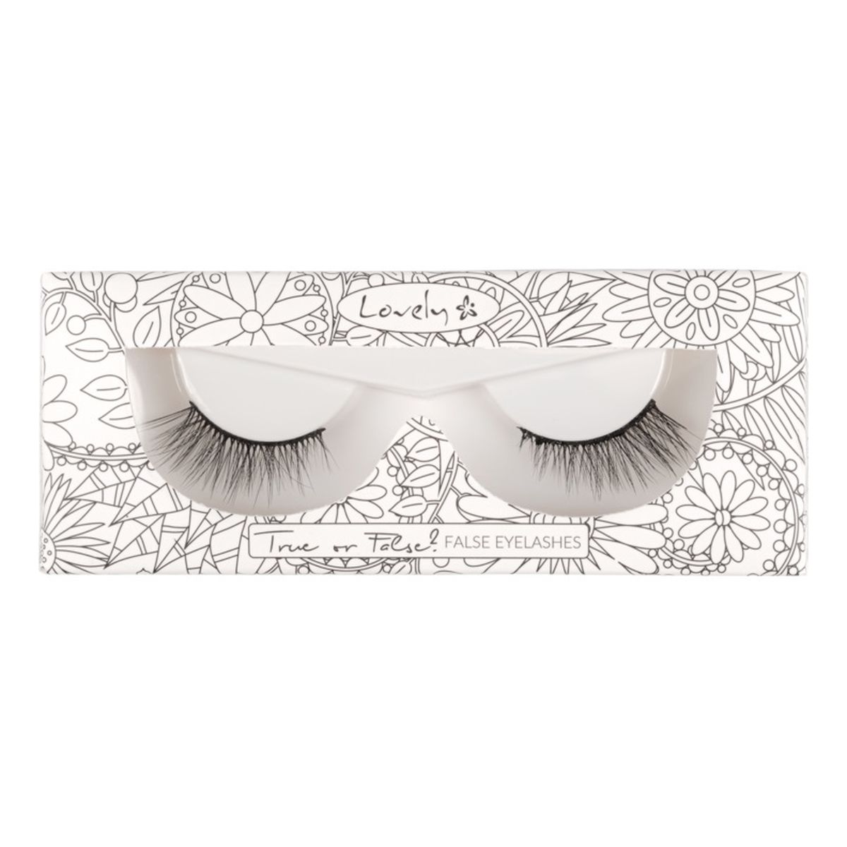 Lovely True or false? false eyelashes sztuczne rzęsy na pasku