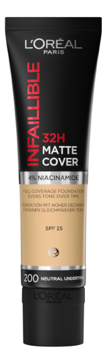 32H Matte Cover Podkład do twarzy kryjący matowy