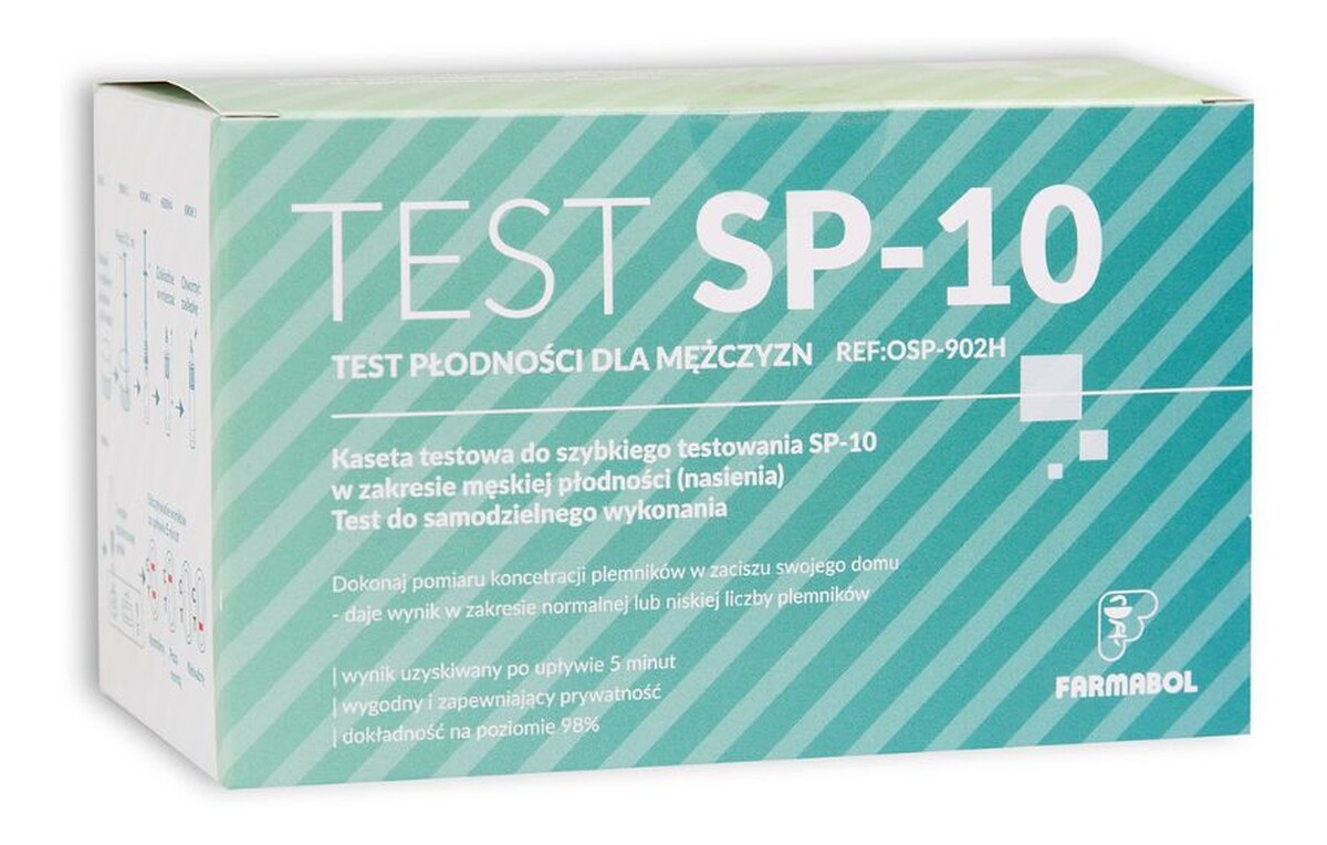 Test sp-10 test płodności dla mężczyzn 1szt