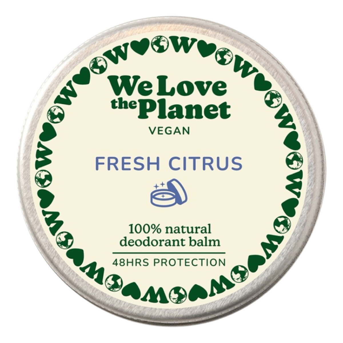 We Love We love the planet Dezodorant w kremie Fresh Citrus 35g