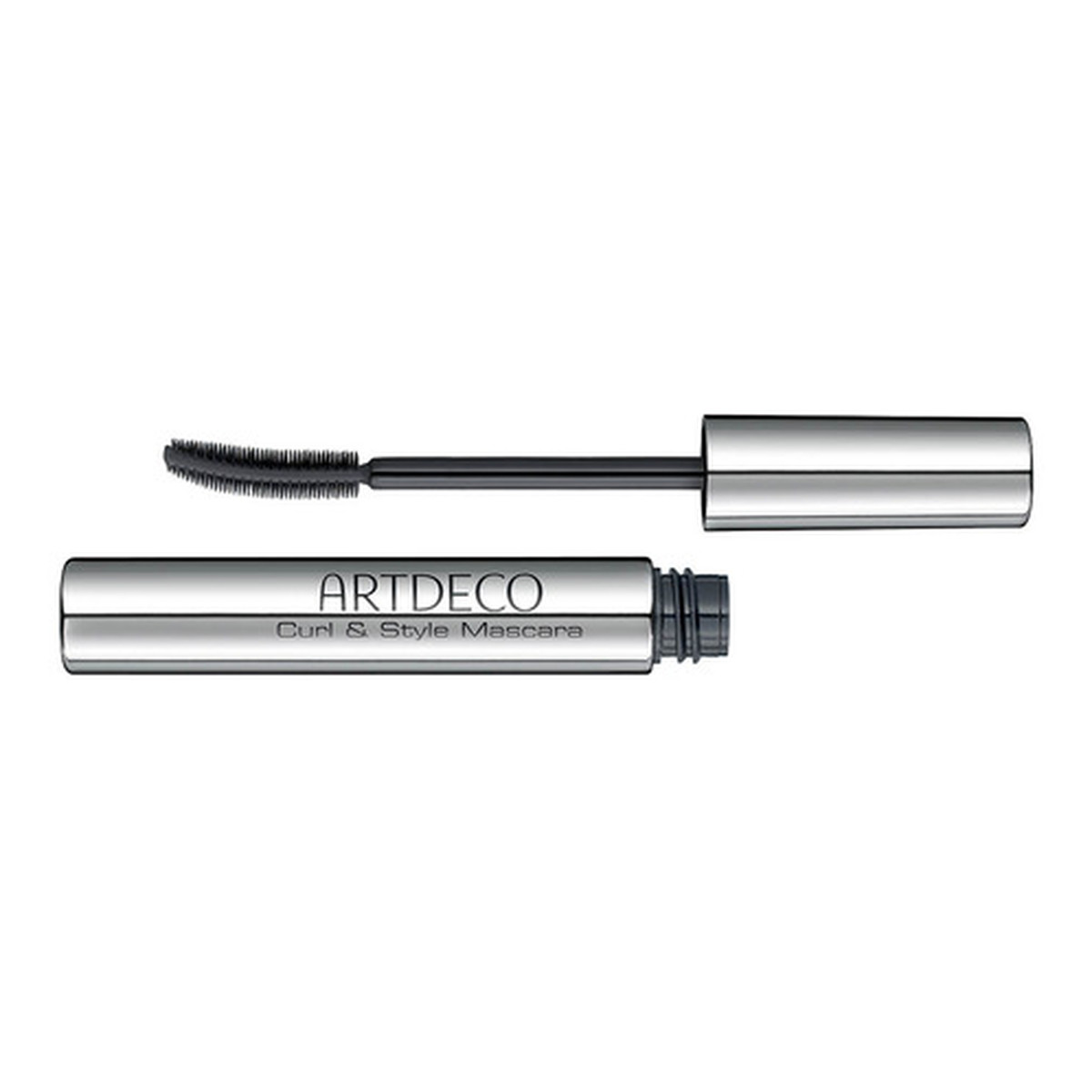 ArtDeco Curl & style mascara maskara pogrubiająco-podkręcająca do rzęs nr 10 black 8ml