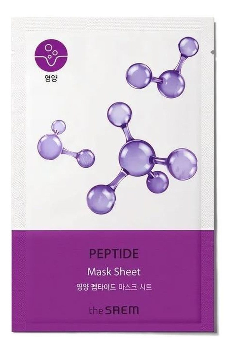 The saem bio solution maska w płachcie odżywcza-peptide