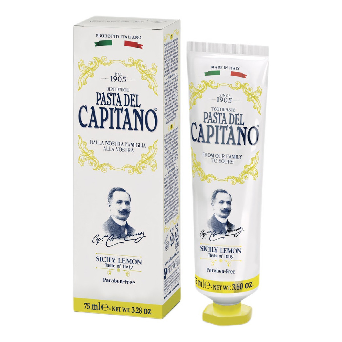 Pasta del Capitano 1905 Sicily Lemon Pasta Do Zębów 75ml