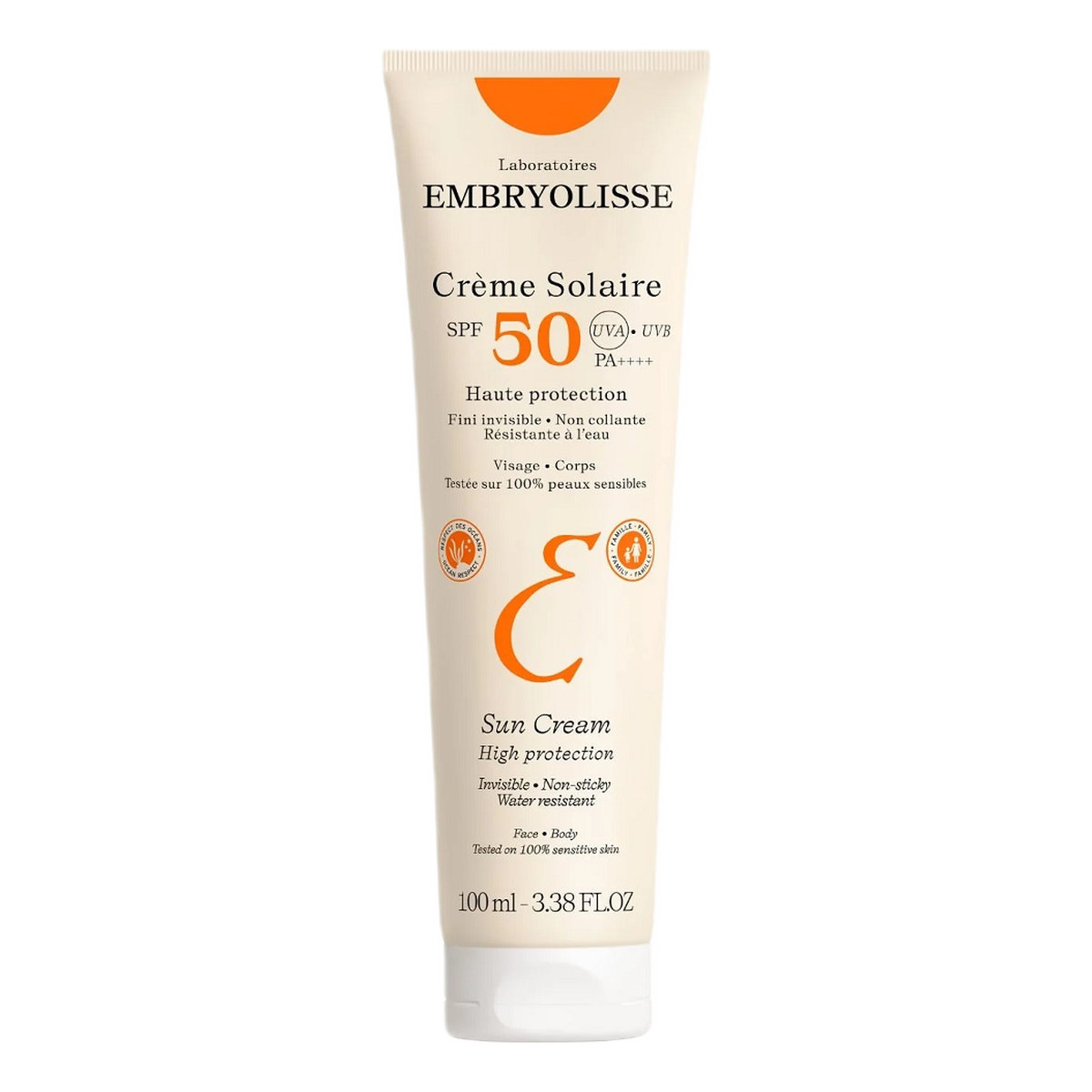 Embryolisse Sun Cream Krem przeciwsłoneczny spf50 100ml