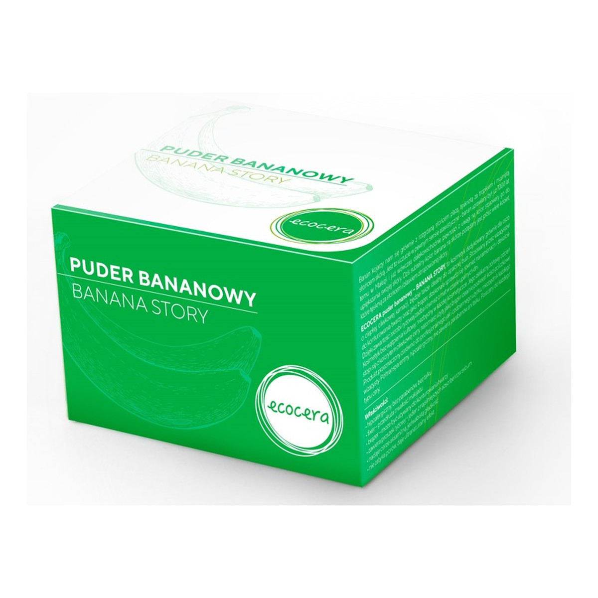 Ecocera BANANA STORY puder bananowy 15g