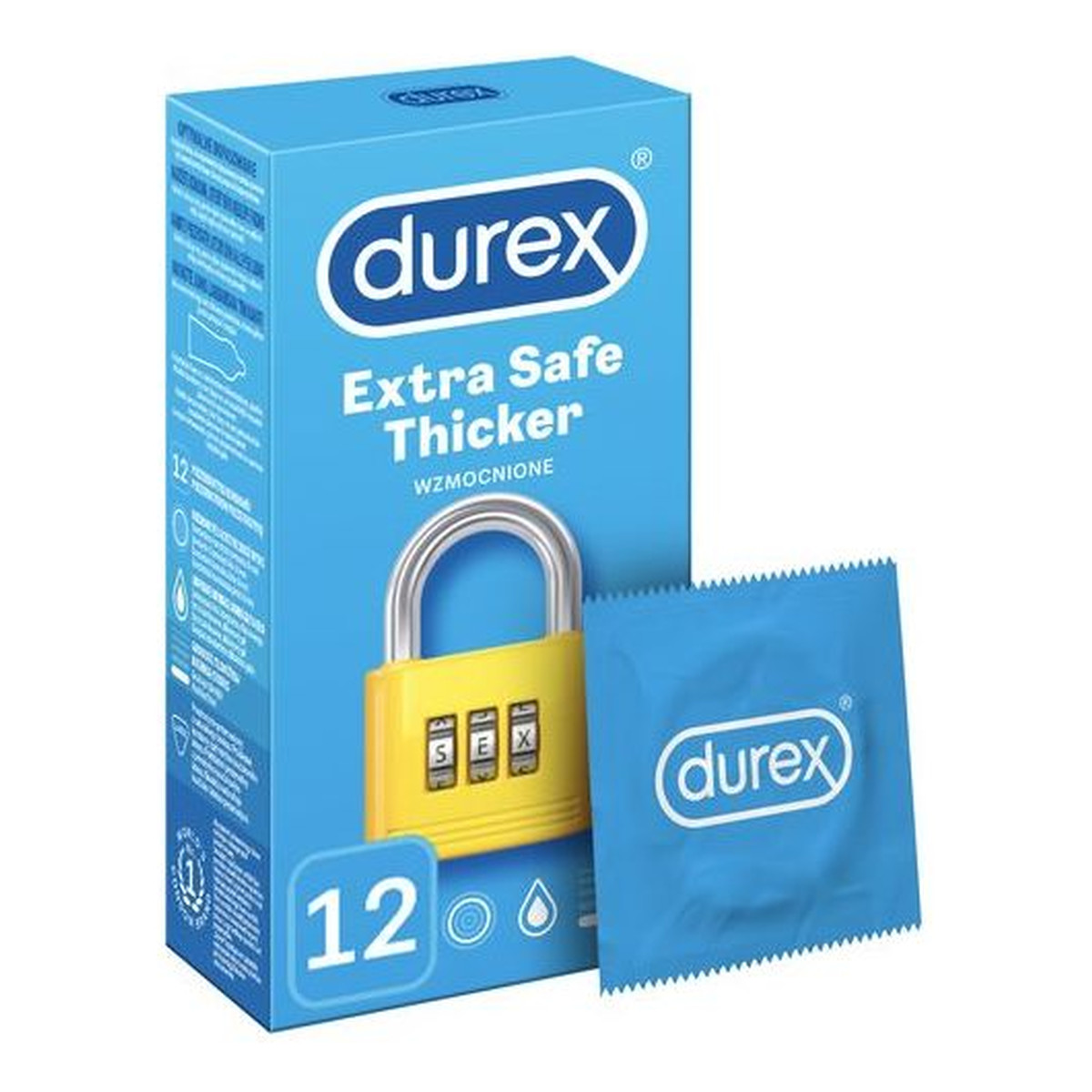 Durex Extra Safe Prezerwatywy 12szt.