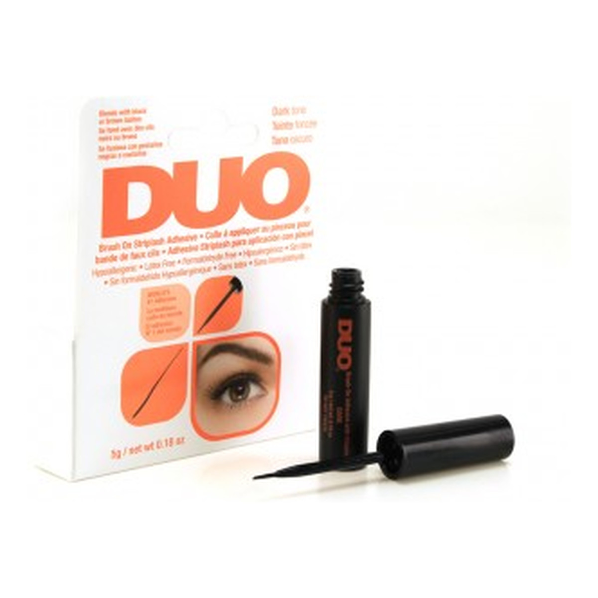 Ardell DUO Brush On Striplash Adhesive Klej Do Sztucznych Rzęs Ciemny 5ml