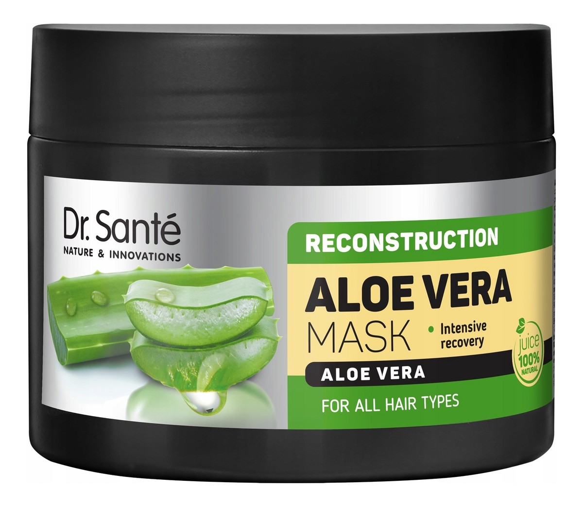 maska aloesowa z keratyną ceramidami dla wszystkich rodzajów włosów