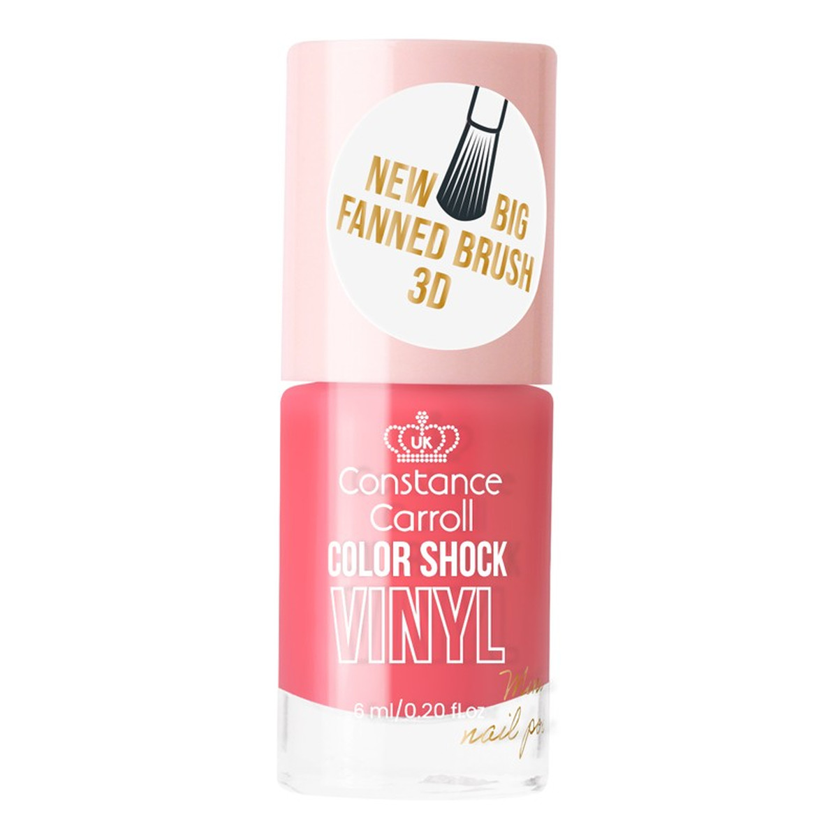 Constance Carroll Color Shock Lakier do paznokci z winylem Mini 6ml