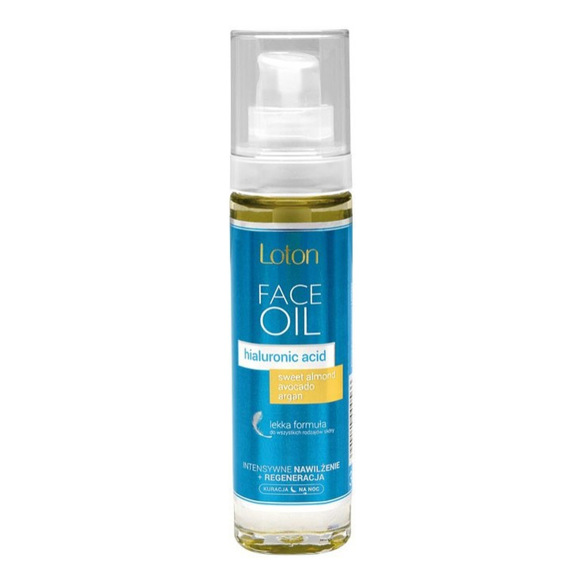 Loton Spa&Beauty Face Oil Olejek Do Twarzy Szyi i Dekoltu Haluronic Acid 30ml