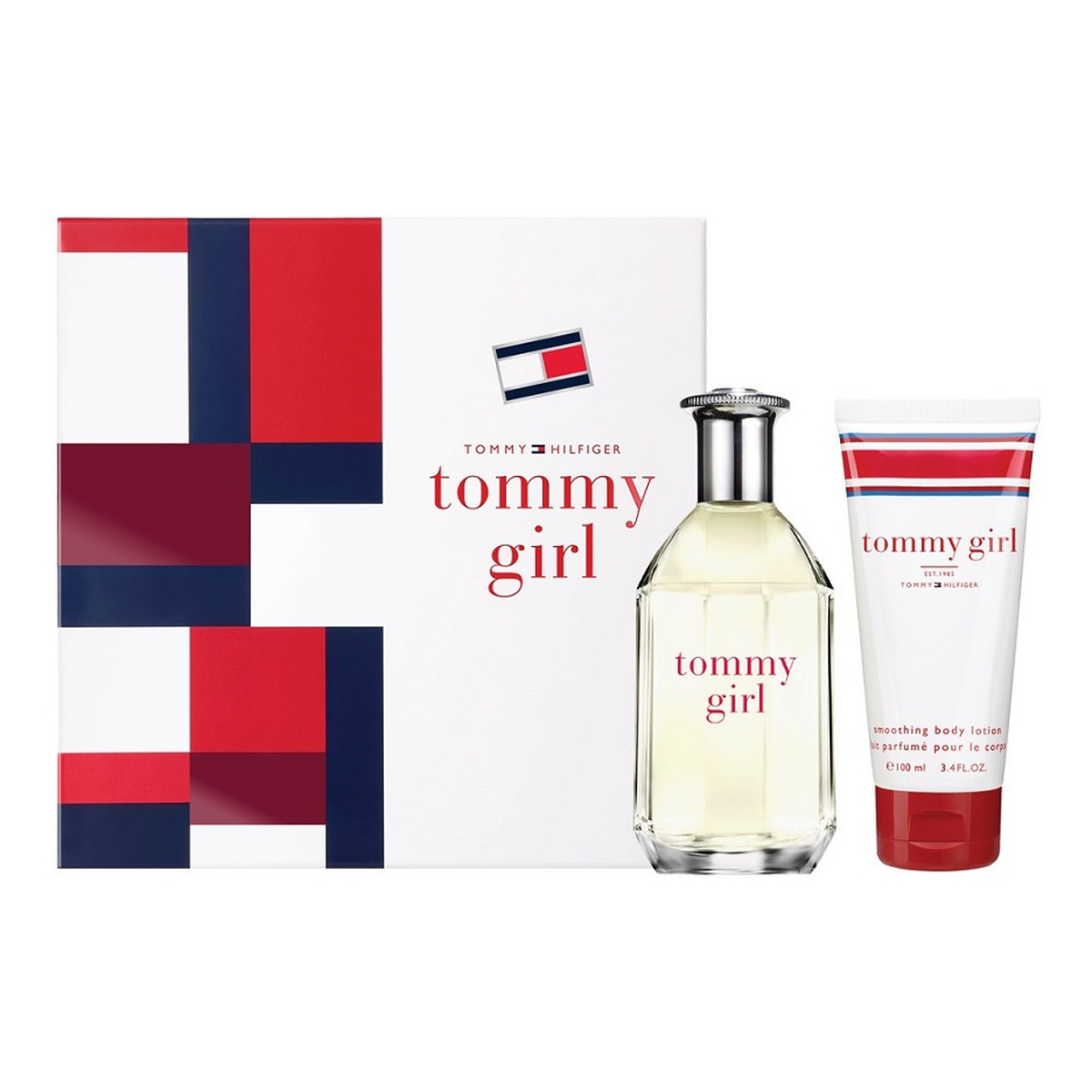 Tommy Hilfiger Tommy Girl Zestaw woda toaletowa spray 100ml + balsam do ciała 100ml