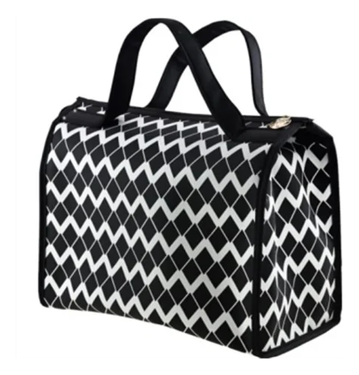 Kufer z rączkami duży Black & White