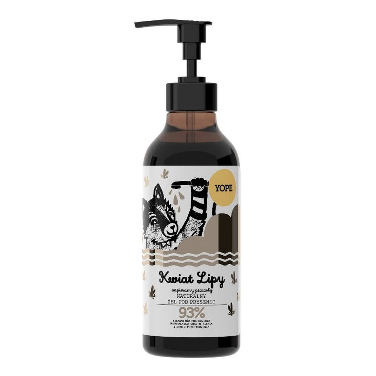 Yope Kwiat Lipy Naturalny żel pod prysznic 400ml
