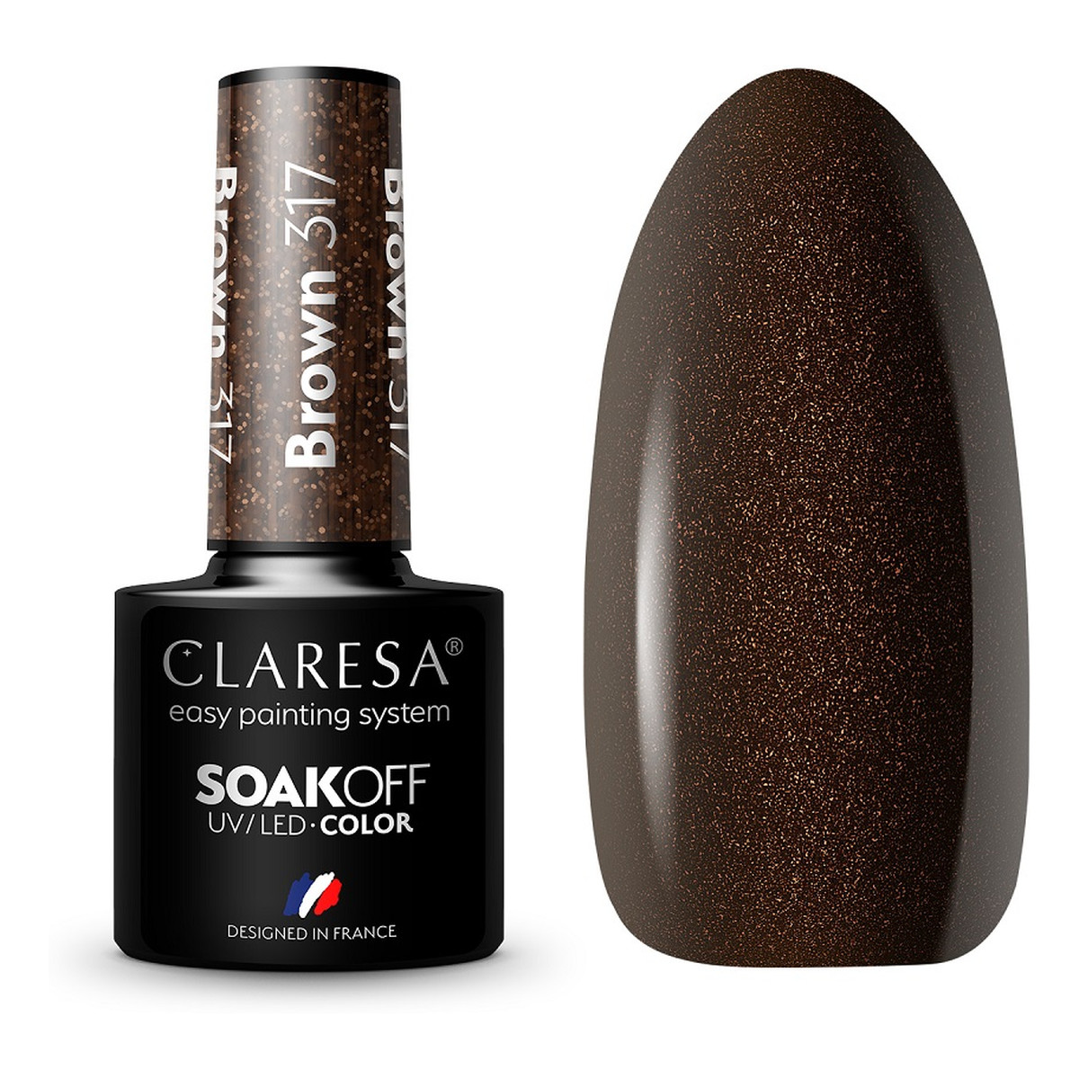 Claresa Soak Off LAKIER DO PAZNOKCI 5ml