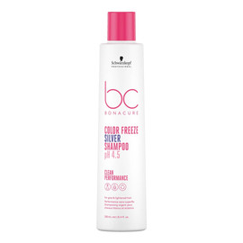 Bc bonacure color freeze silver shampoo szampon z pigmentem do chłodnych odcieni włosów
