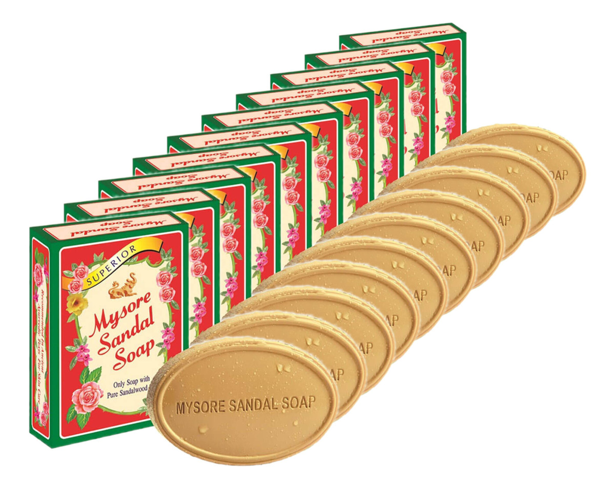 Mydło sandałowe Ajurwedyjskie 10x150g