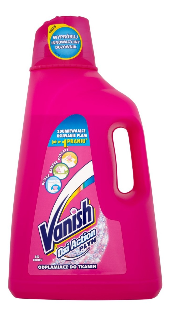 płynny odplamiacz do tkanin