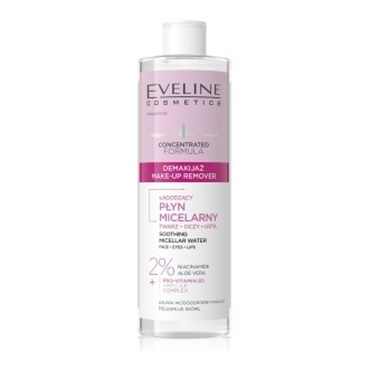 Eveline Cosmetics Skoncentrowana formuła łagodzący płyn micelarny 400ml