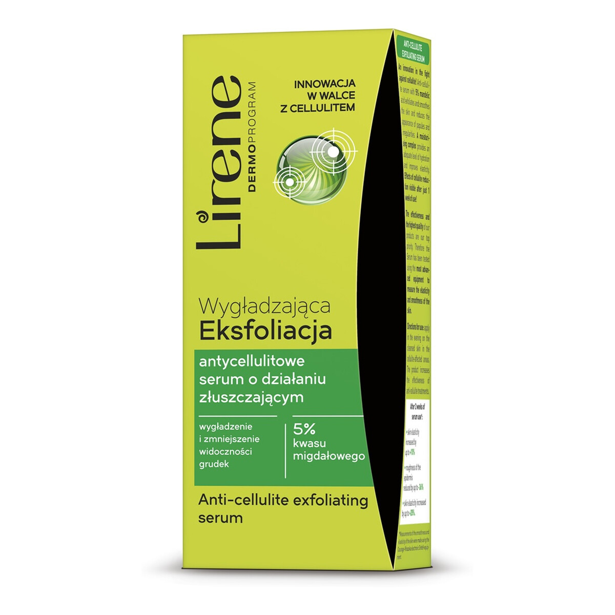 Lirene Dermo Program Wygładzająca Eksfoliacja Antycellulitowe Serum O Działaniu Złuszczającym 200ml