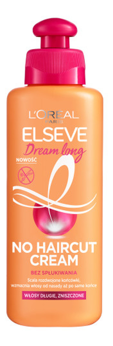 Krem wzmacniający do włosów długich i zniszczonych