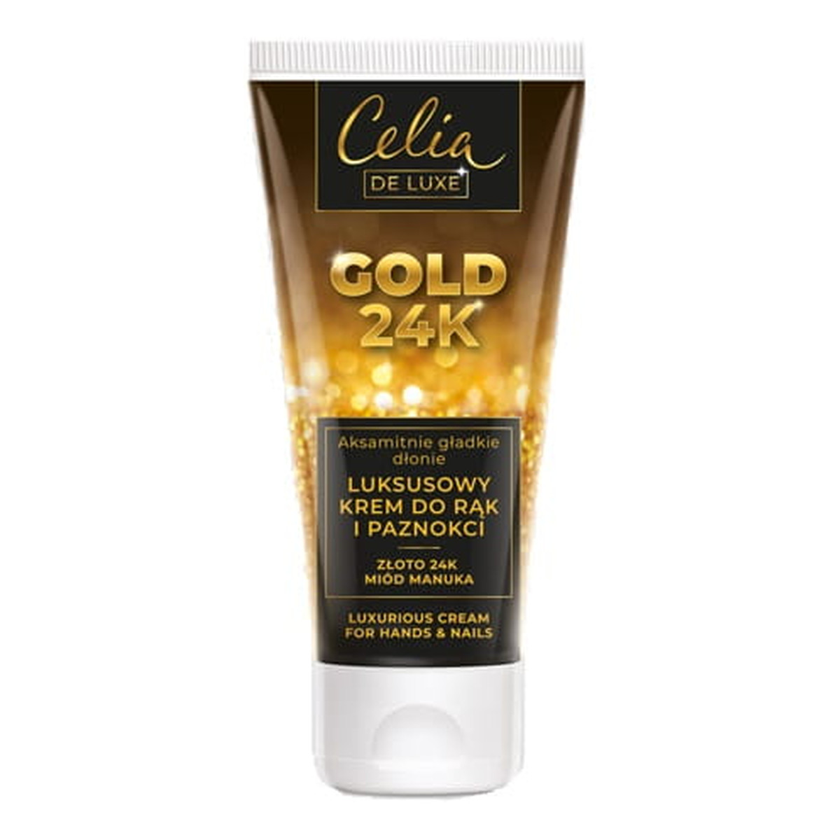 Celia De Luxe Luksusowy Krem Do Rąk I Paznokci Gold 24K 80ml