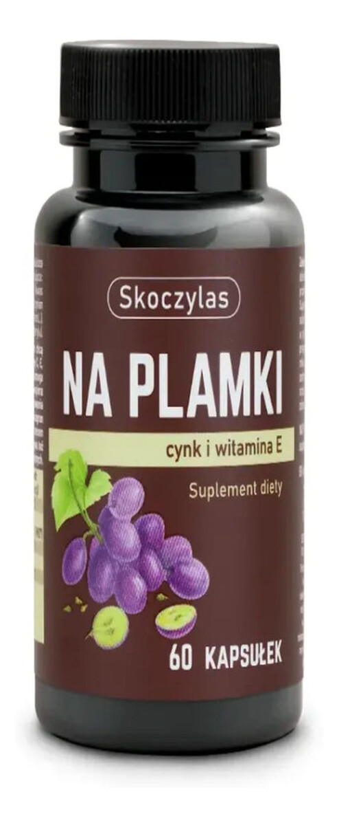 Na Plamki Cynk i witamina E suplement diety 60 kapsułek