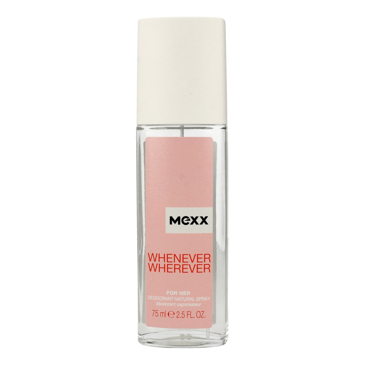 Mexx Whenever Wherever Dezodorant w naturalnym spray'u dla kobiet 75ml