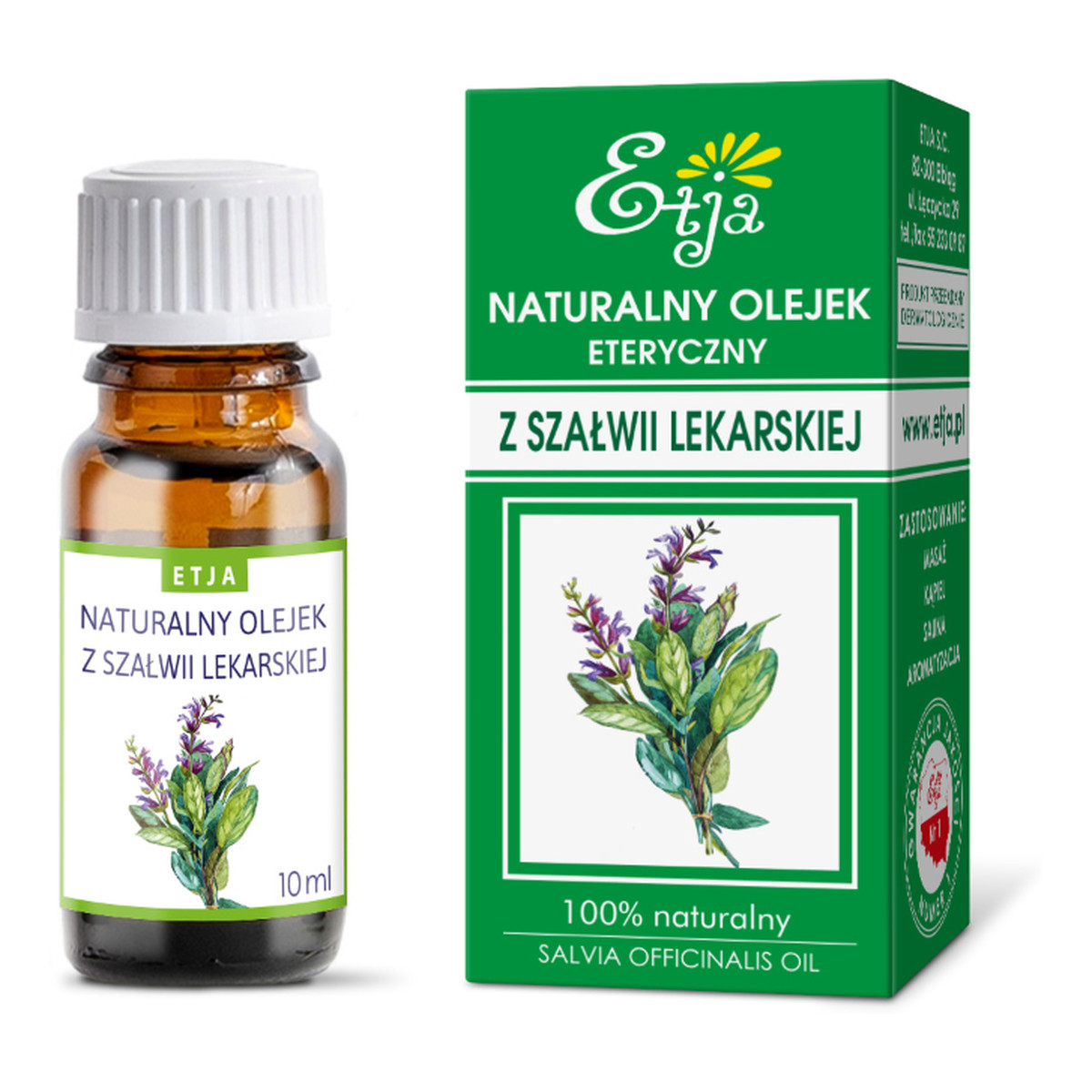Etja Olejek z szałwii lekarskiej 10ml